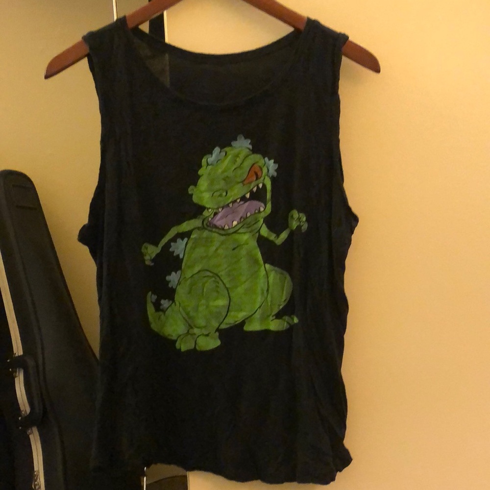 Faded Reptar tank top